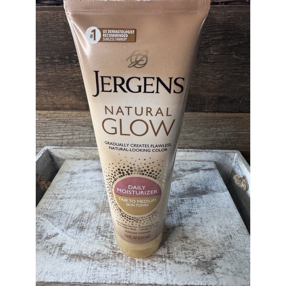 Jergens Natural Glow Daily Moisturizer Fair to Medium 7.5 fl oz‎
